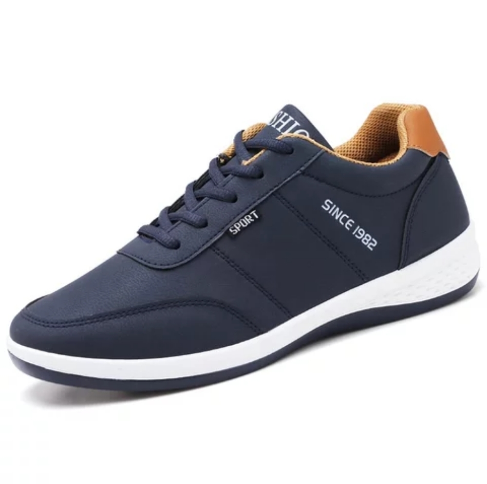 Real leather sneaker